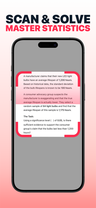 Statistics AI: Homework Helper Screenshot 2 of 7