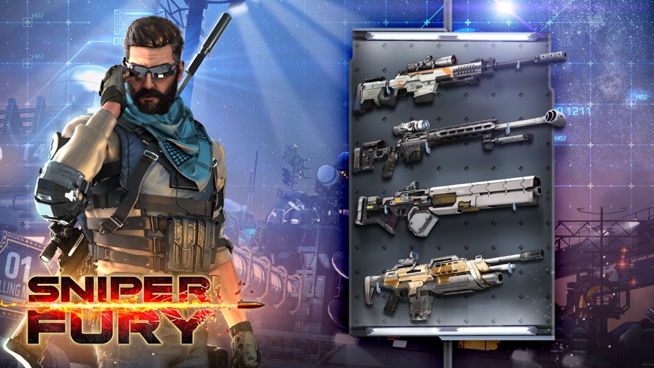 #1. Sniper Fury: Shooting Game (iOS) 来自: Gameloft