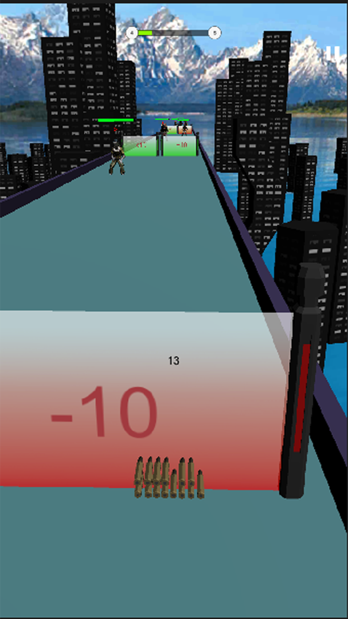 Bullet Stack Army Run Game