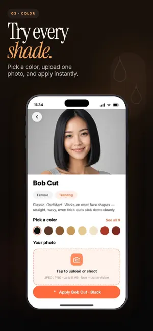 Hairify: Hairstyle Changer app screenshot 3