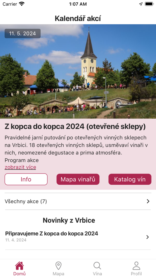 Vinaři Vrbice - 0.1.2 - (iOS)