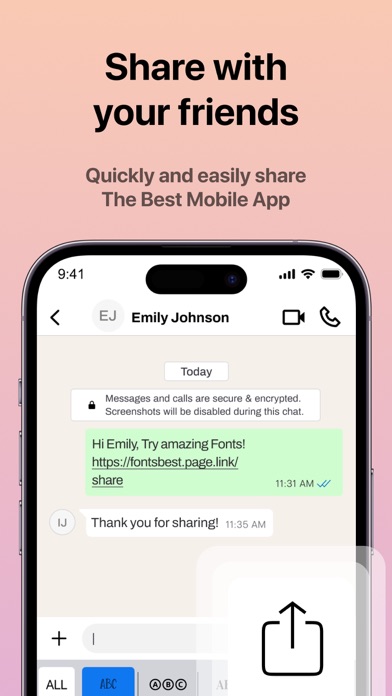Fonts ◂ Screenshot