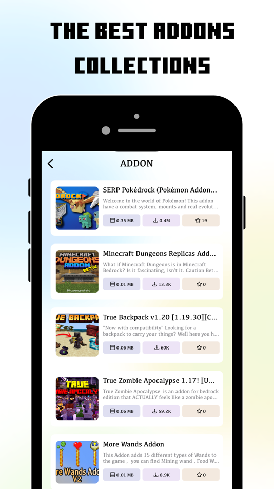 #3. MCPE Addons 4 Minecraft PE (iOS) 게시자: Keyurbhai Tavethiya