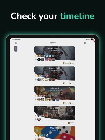 Clepsydris - Board Game App iPad screenshot