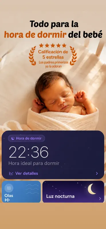 Momi: Sueño y Rutina del Bebé screenshot 1 of 8
