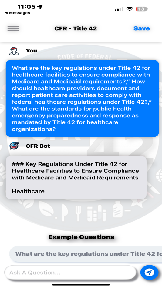#2. CFR AI - Title 42 (macOS) By: Ryan Smerdon