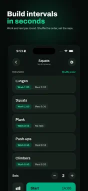 TimedTrainer: Interval Timer screenshot 2