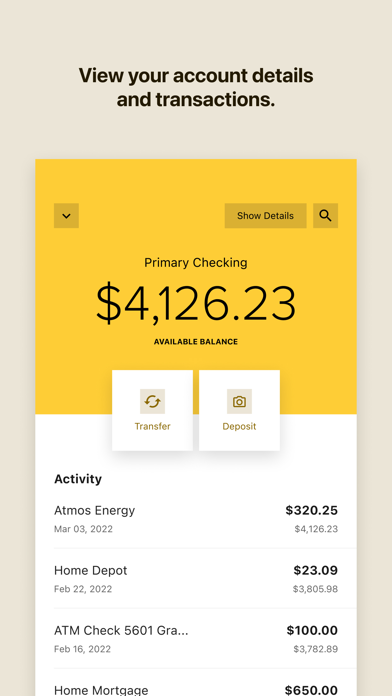App screenshot