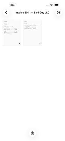 Parch: PDF Document Scanner Screenshot 2 of 4