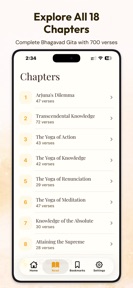 Shrimad Bhagavad Gita App screenshot