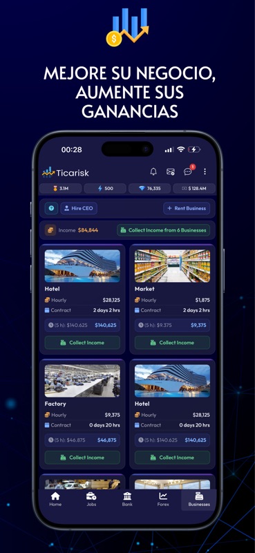 Ticarisk: Juego de Comercio screenshot 4