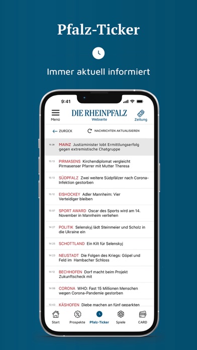 DIE RHEINPFALZ – Nachrichten Screenshot