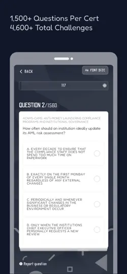 ACAMS AML Prep: With AI iPhone Screenshot 3