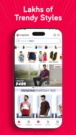 Snapdeal Trendy Budget Fashion screenshot 1