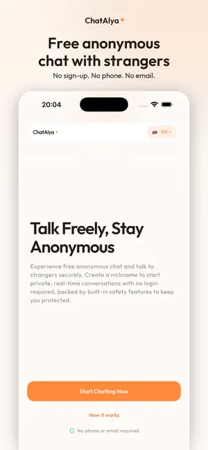 ChatAlya: Chat & Connect screenshot 1