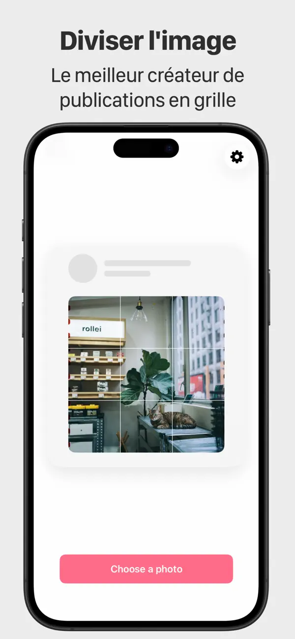 Screenshot #1 pour Split the Pic: New Grid layout