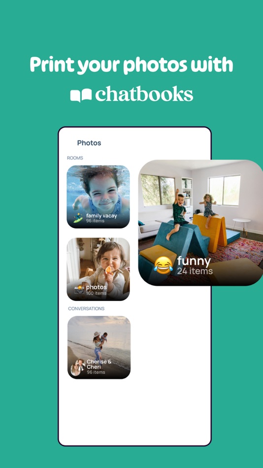 #4. HeyFam by Chatbooks (iOS) 게시자: Chatbooks, Inc.