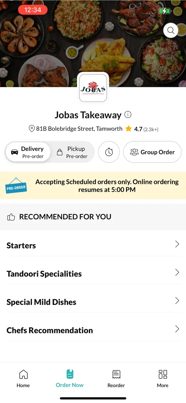 Screenshot #3 pour Jobas Takeaway
