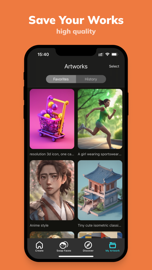 #5. ArtGo - AI Art Generator (iOS) 由: 松林 杨