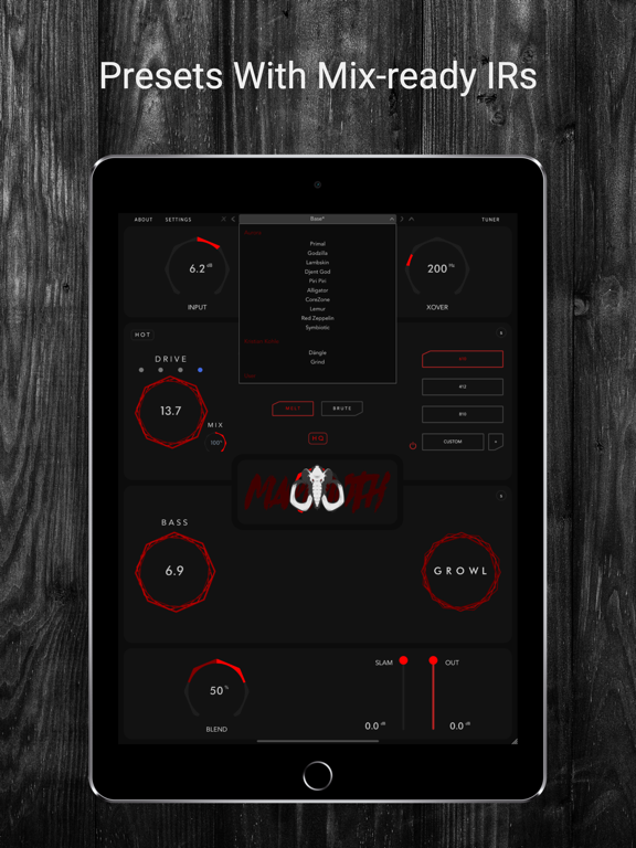 Screenshot #6 pour Mammoth - Bass Amp