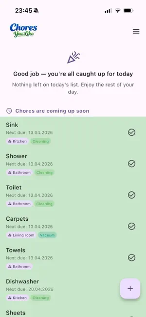Chores You Like screenshot 4