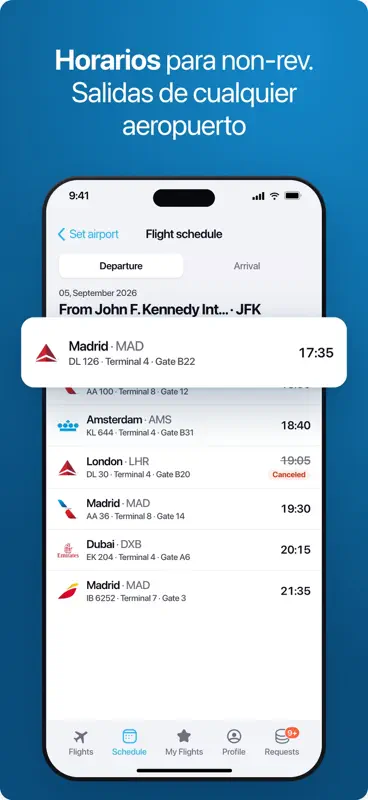 Staff Airlines: Viaje Non-Rev screenshot 5 of 8