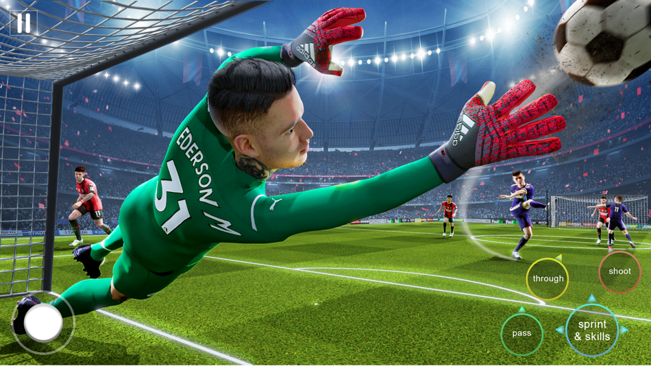 #1. Soccer Super Goalkeeper 3D (iOS) 由: muhammad tahir ul nasir