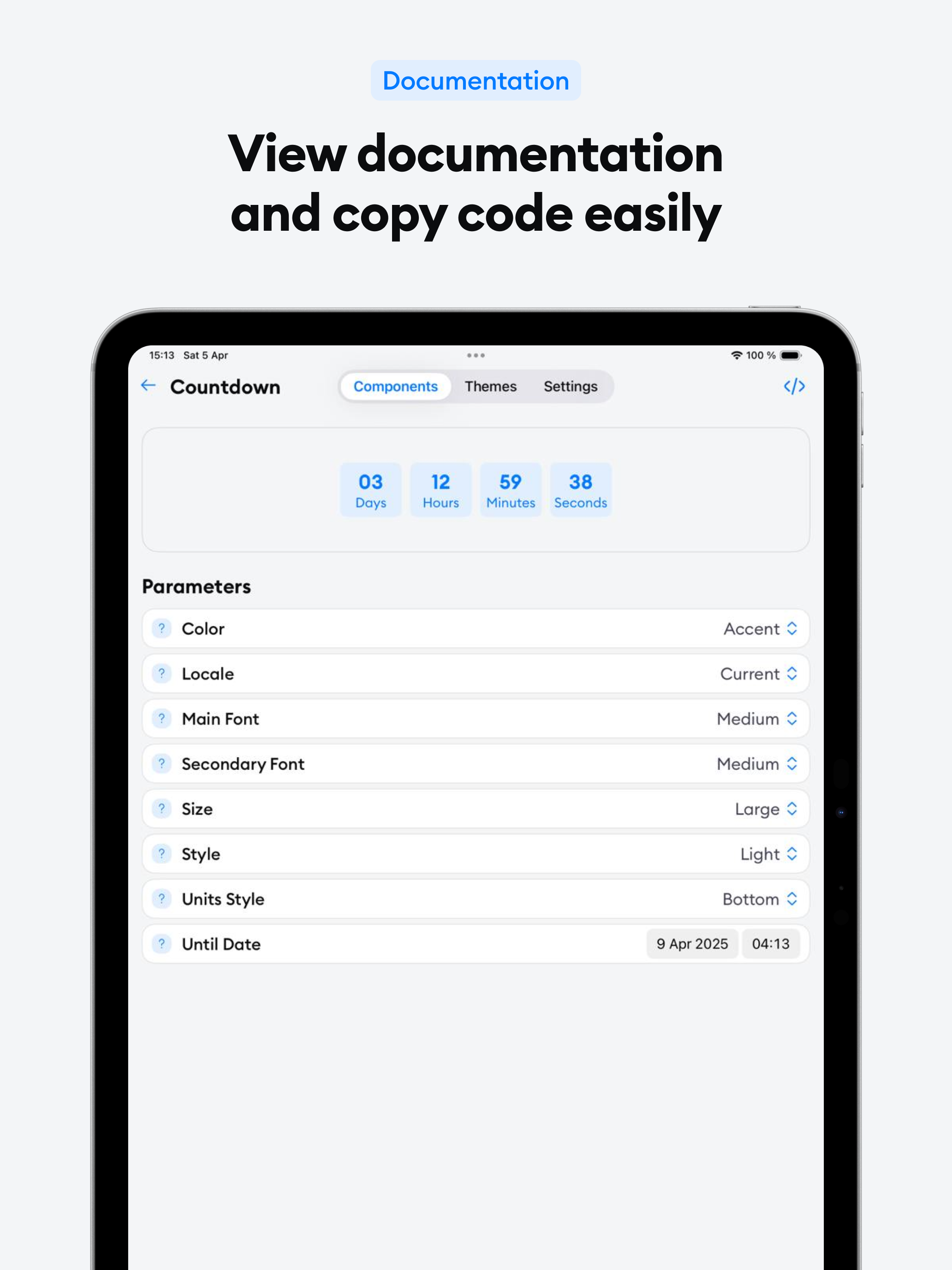 ComponentsKit: develop faster