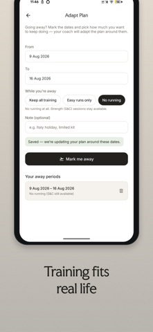 MaxMile iPhone screenshot