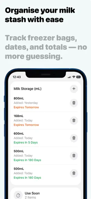 Breast Pump Log & Milk Tracker screenshot 4