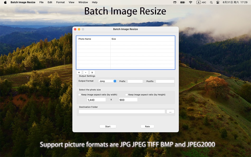 #1. Batch Image Resize (macOS) Oleh: 颖淑 唐