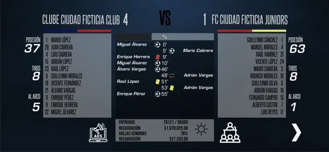 F11 Football Manager iPhone screenshot 4