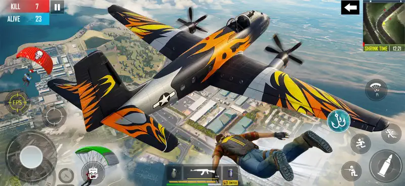Max Fire Battlegrounds Offline screenshot 8 of 10