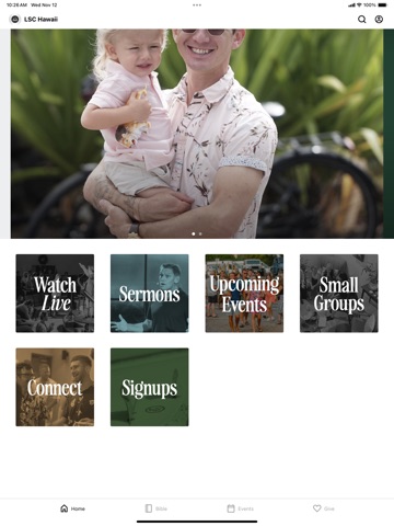 Living Stones Church Hawaii iPad screenshot