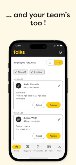 Folks HR screenshot 4