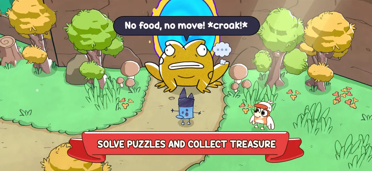 Bluey's Quest for The Gold Pen Hack screenshot 3 - iOS game interface