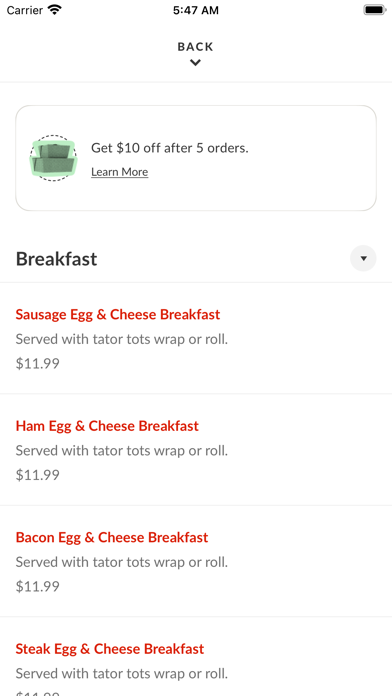 Station Pizza Krewstown iPhone screenshot 3 - Food & Drink app