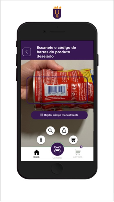 SUP Mercado Autônomo App Screenshot