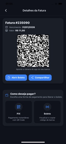 UltraFibra Internet screenshot