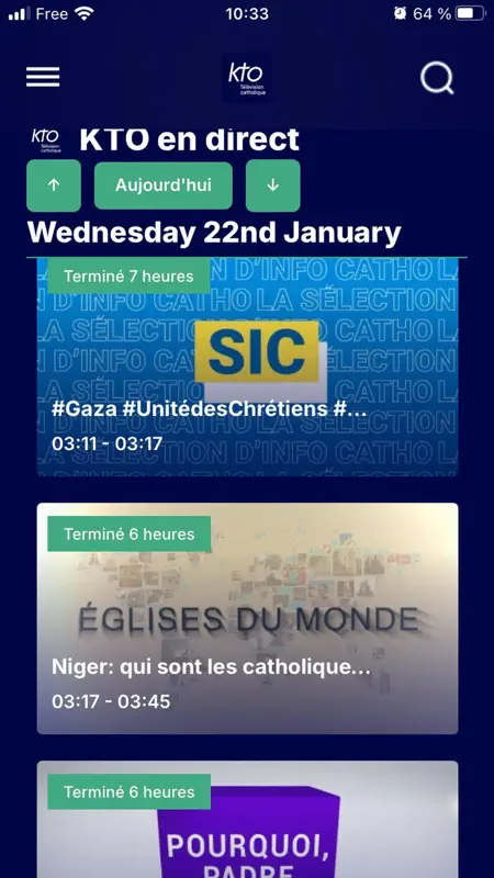 KTO Télévision screenshot 1 of 4