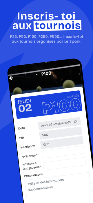 Le Spark – Padel Nancy Screenshot 4 of 4
