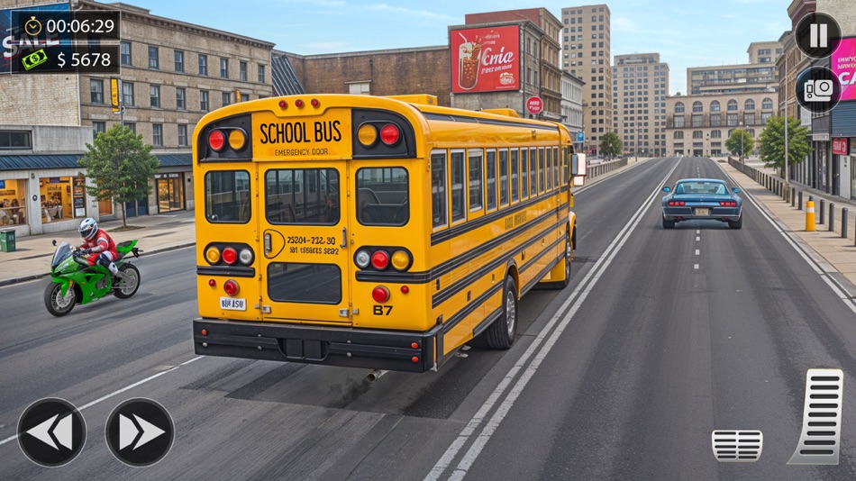 #2. High School Bus Simulator Game (iOS) 由: Najam ul Hassan