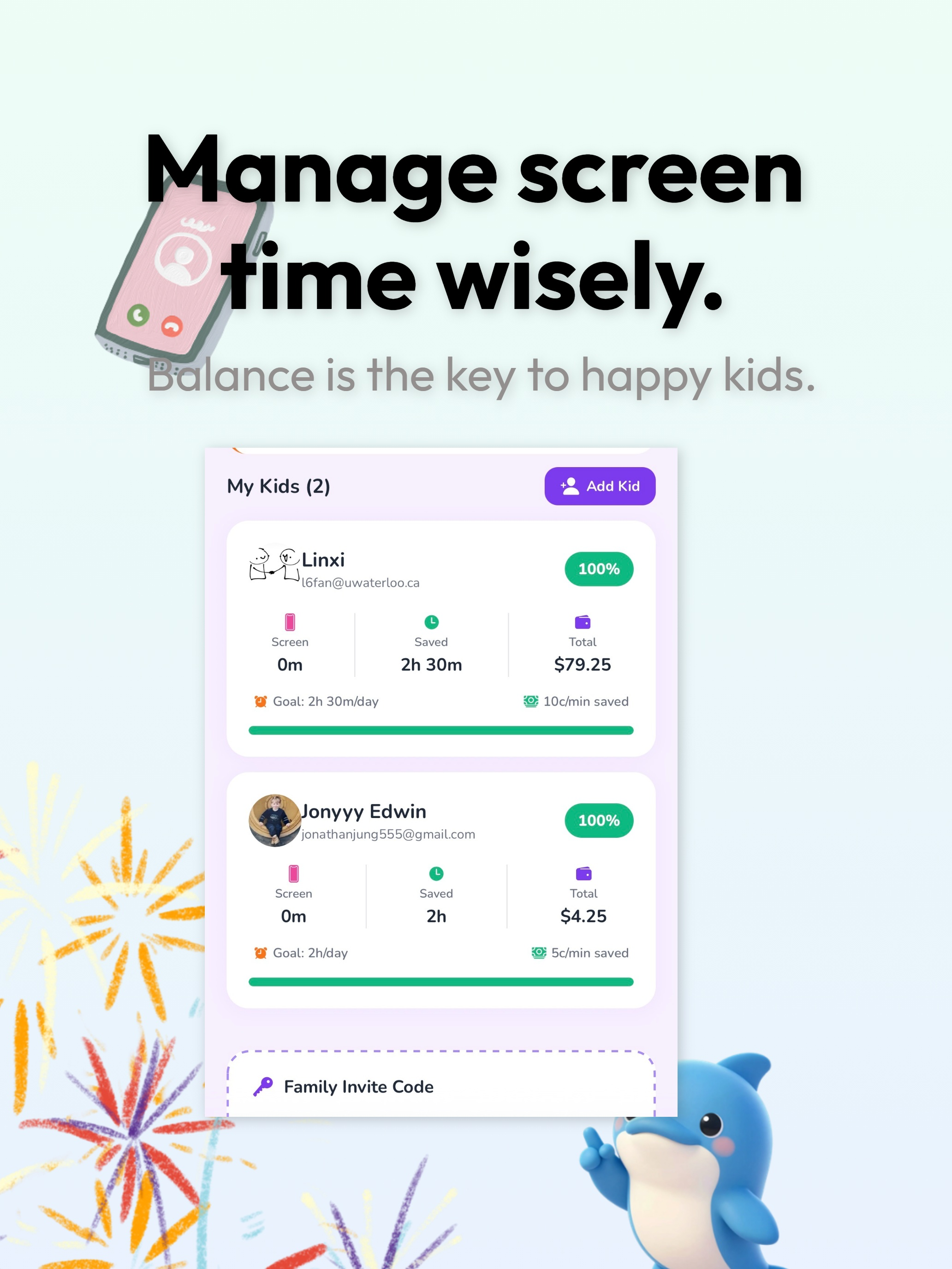 Earnie: Screen time control screenshot 12