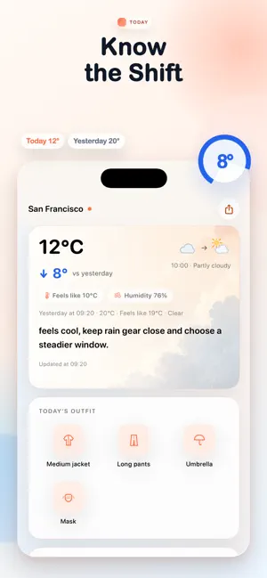 WeatherDiff screenshot 1