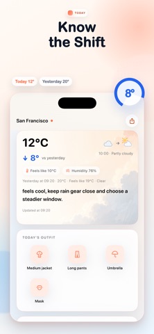 WeatherDiff Screenshot 1 of 9