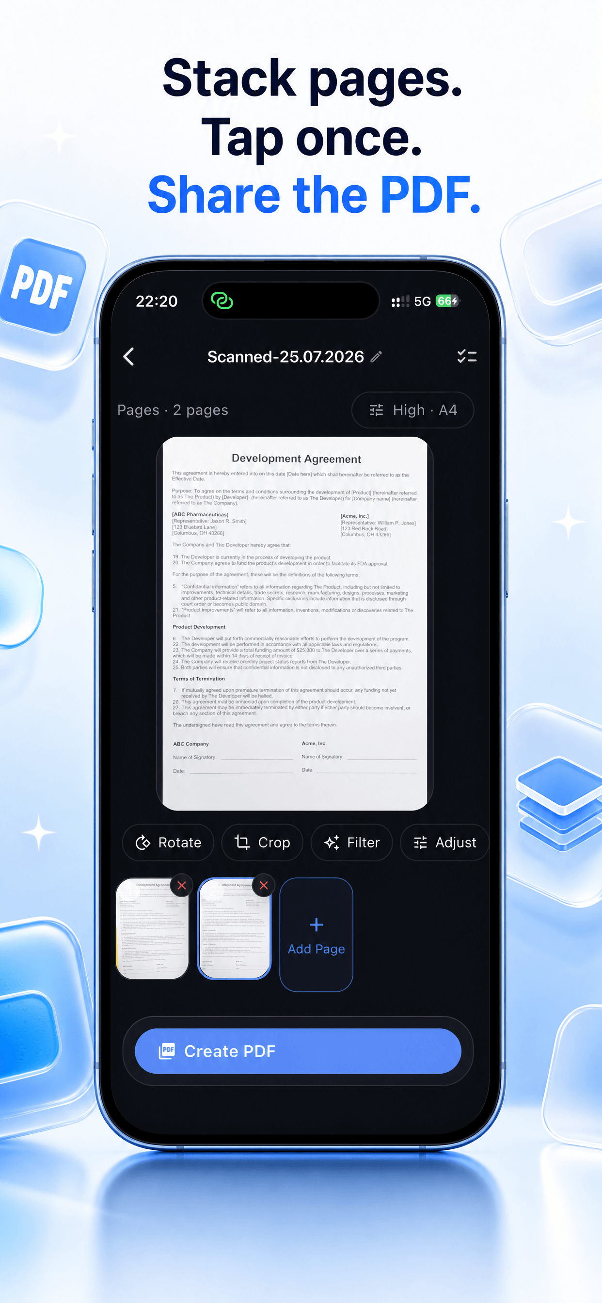 PDF-ALL: Scan, Edit, Convert screenshot 5