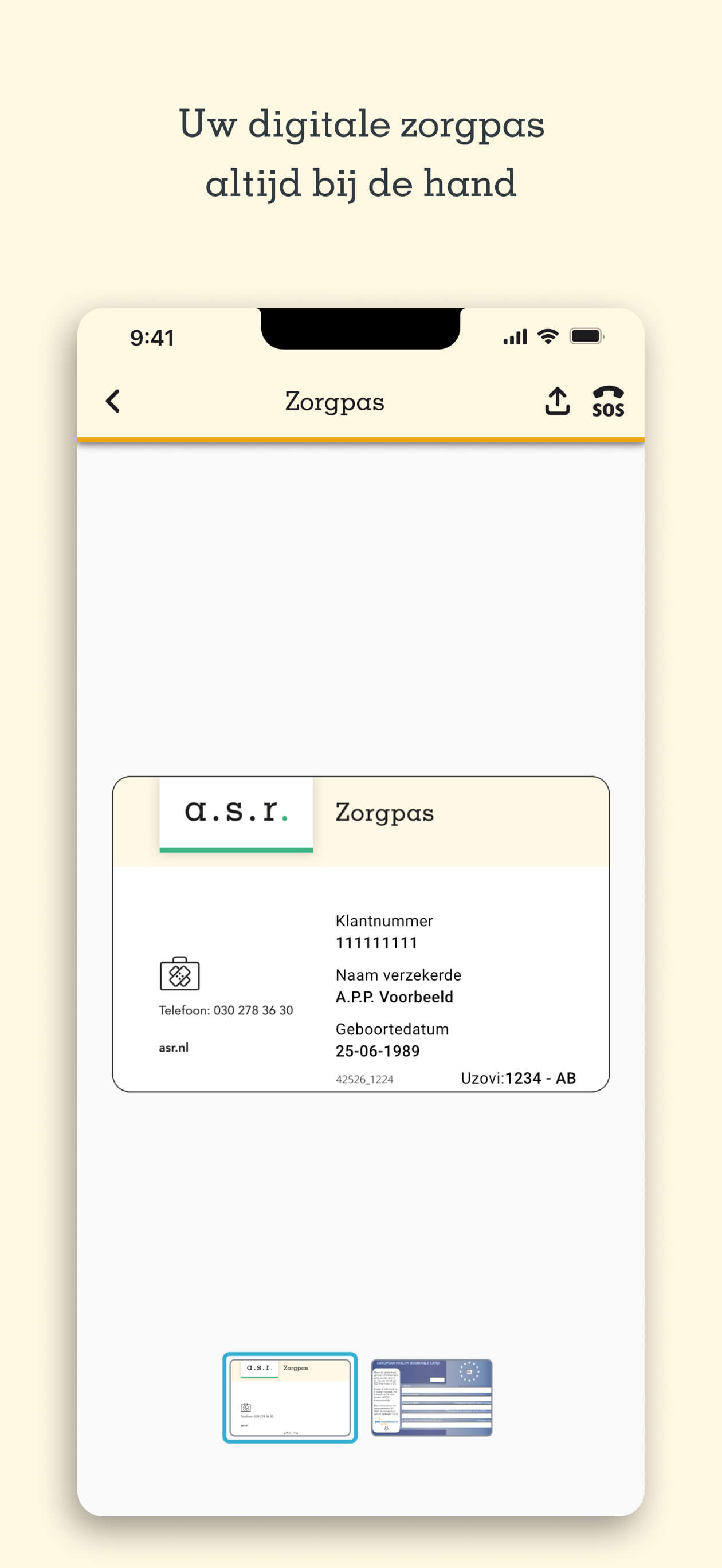 Mijn zorg van a.s.r.