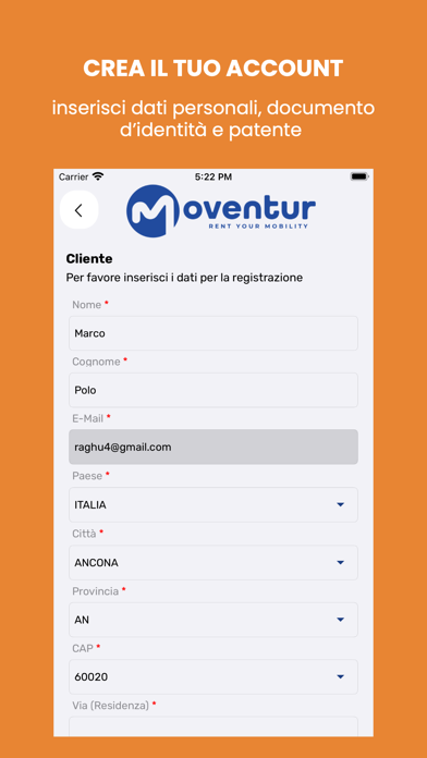 MOVENTUR Screenshot