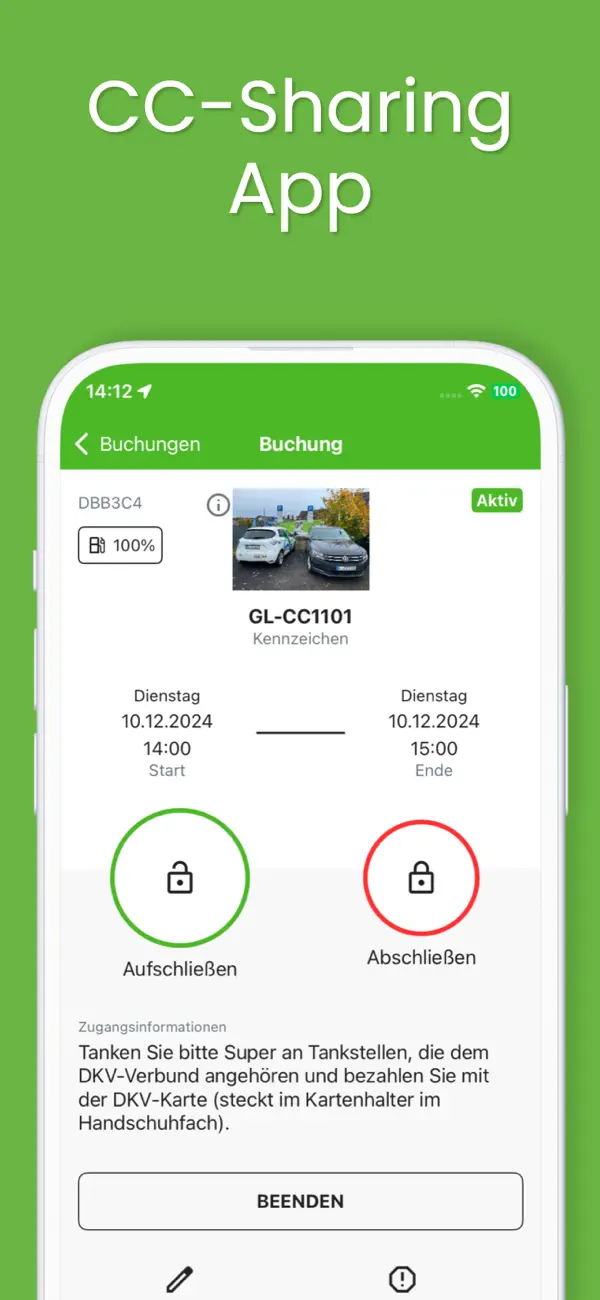 Screenshot #1 pour CC-Sharing App