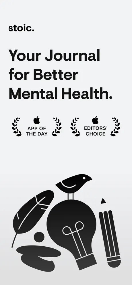stoic. journal & mental health screenshot 1 of 6